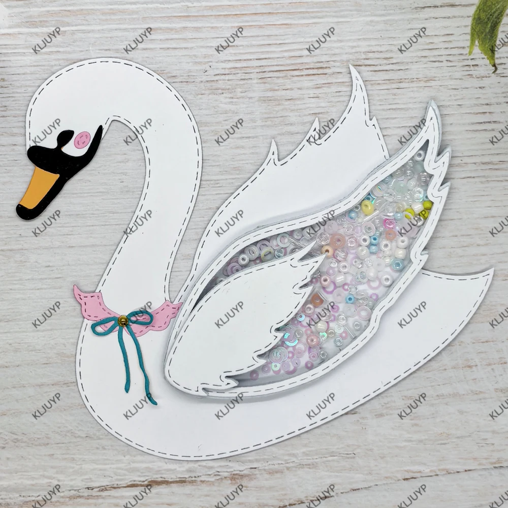 kljuyp-swan-mini-Album-novas-matrizes-de-corte-de-metal-e-stencils-para-scrapbooking-diy-Album-gravacao-decorativa-e-cartoes-de-papel-diy