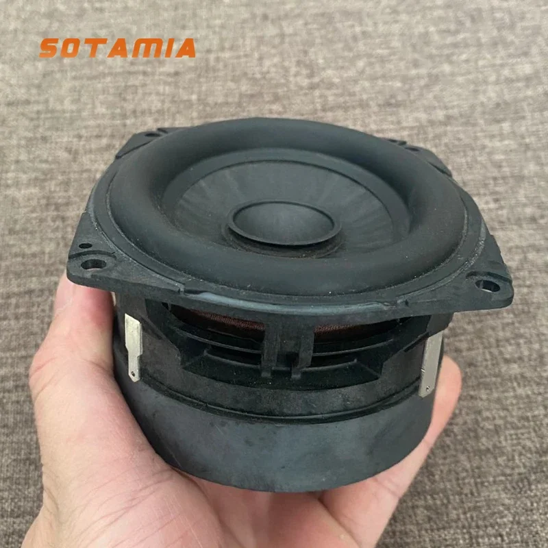 SOTAMIA 1Pcs 4 Inch Midrange Woofer Speaker 4 Ohm 40W High Power Home Music Speaker Audio DIY Home Music Subwoofer For Sonos