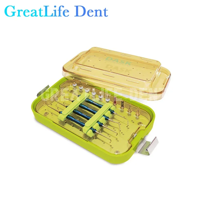 GreatLife Dental Drill Stoppers Sinus Lifting Elevation Solution Tool Instrument Dask Dentium Advanced Sinus Dentium Dask Kit