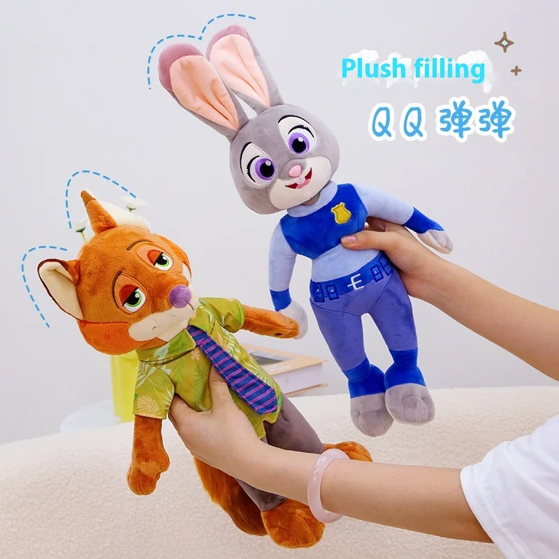 

Zootopia Plush Doll Toy Disney Trend High Value Judy Nick Leopard Police Doll Sofa Pillow Ornaments Valentine'S Day Gift