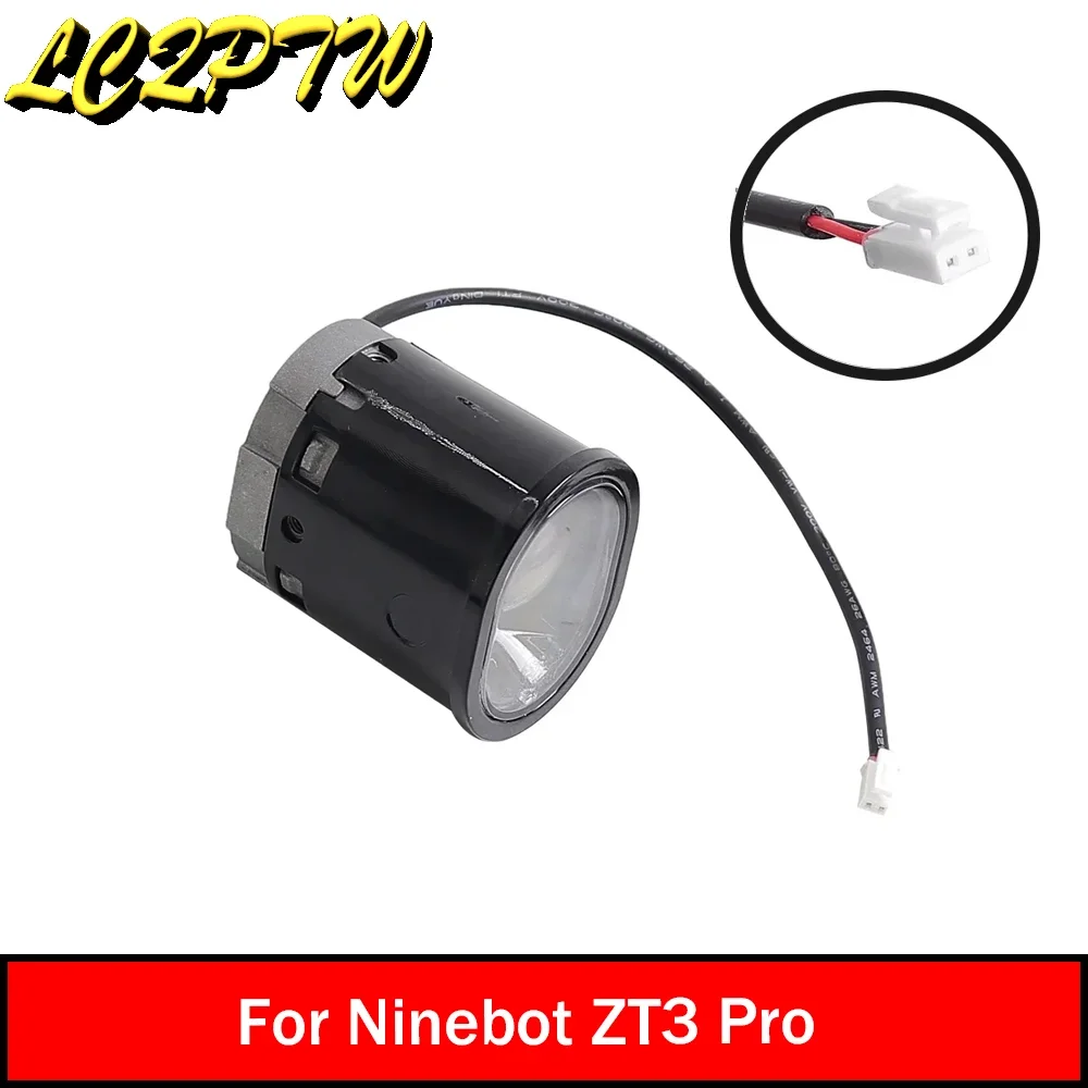 

Durable Headlight for Ninebot ZT3/Pro Waterproof High Brightness LED Light Electric Scooter Accessories Front Light Headlamp