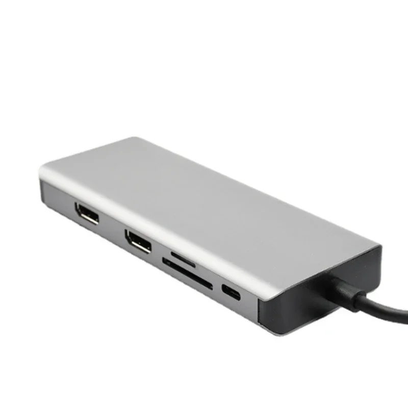 

Type c to 12in1 VGA1080 Simultaneous display USB3.0/2.0 HDTV output 4K network port 1000M