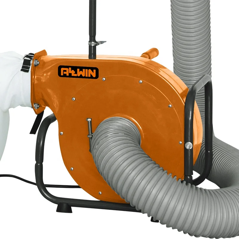 من السهل النقل مجمع الغبار الخشب الحائط مصنع العمل الخشبي مجمع الغبار لرقائق الخشب