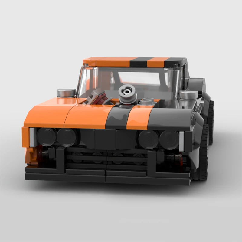 301-delige 1970 Oldsmobile 442 aangepaste modelbouwstenen – modulaire Muscle Car-replica Ideaal verjaardagscadeau voor autoliefhebbers