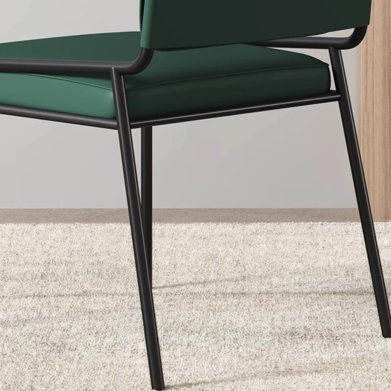 Ergonomic Modern Nordic Dining Chairs Salon Mid Century Dining Room Chairs Kitchen Chaises Salle Manger Replica Furniture image 5