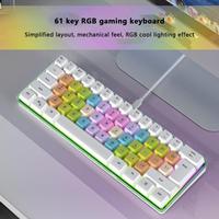 Gamakay K77 77 Keys Hot Swappable Mechanical Gaming Keyboard RGB Tyce-C Wired Gateron Switch NKRO Translucent Glass Base 32K ROM