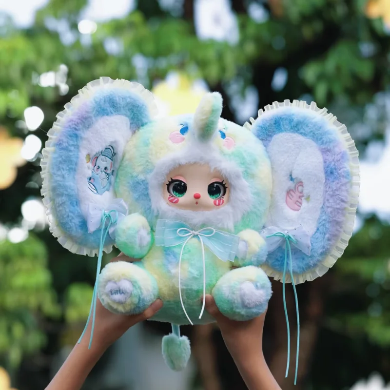 طفل جديد ثلاثة ليلا 600% V3 الحلوى ماستر هريرة صندوق أعمى لطيف أفخم دمية صندوق غامض اللعب أفخم قلادة هدية الهالوين