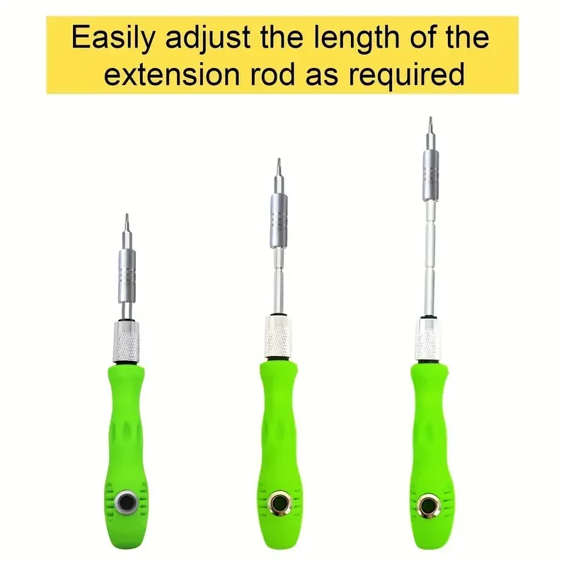 Magnetic Screwdriver Kit: 32-in-1 Screwdriver Set Precision Mini Magnetic Screwdriver Bits Kit Phone Mobile IPad Camera Maintena