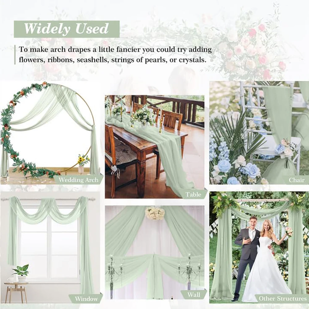 مفرش طاولة شفاف وردي مغبر أنيق لحفلات الزفاف وقوس ديكور تراكب لمرحلة الزفاف وحفلات أعياد الميلاد #6