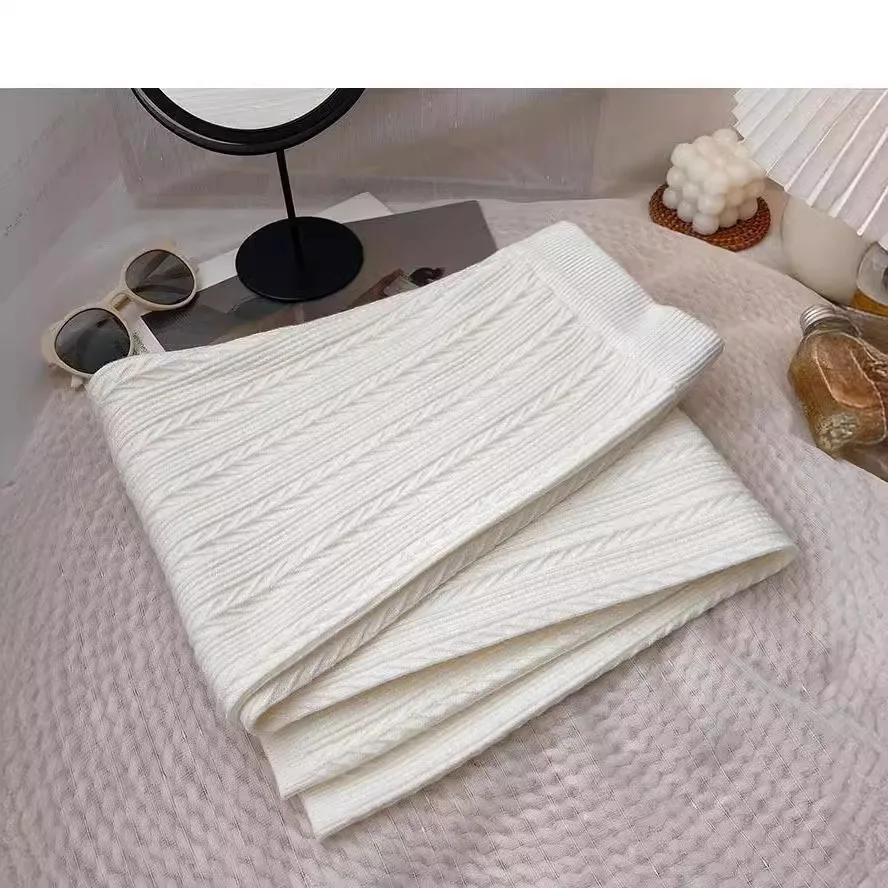 

Вязаные брюки, женские модные осенне-зимние свободные брюки 2023, мягкие эластичные прямые шерстяные брюки в корейском стиле E11135