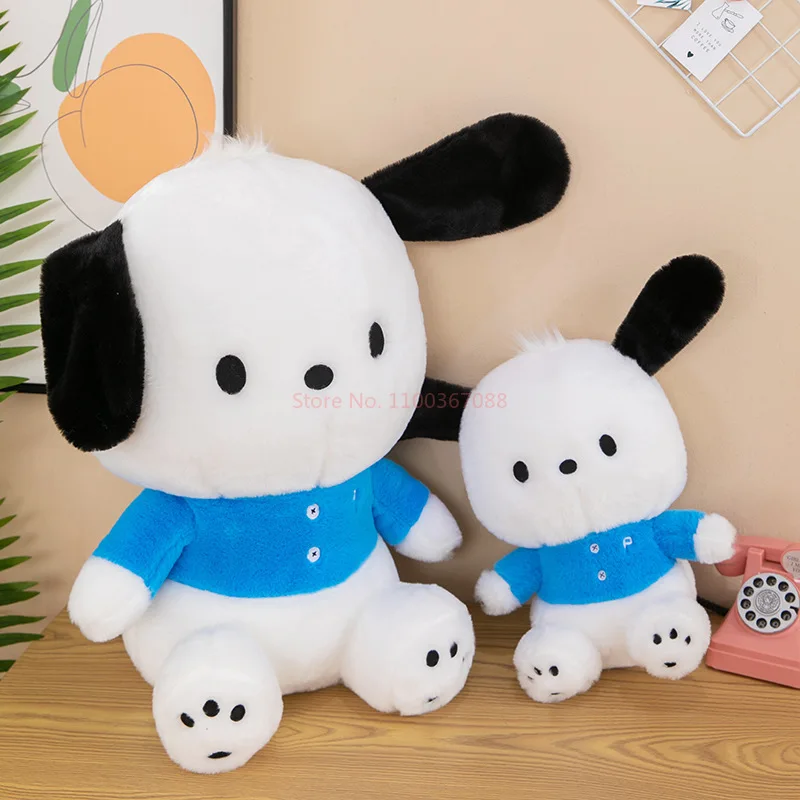 Sanrio Pochacco wypchane pluszowe zabawki śliczne pluszowe lalki Kawaii lalki dla dzieci prezent urodzinowy