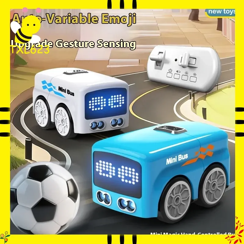 

Mini Intelligent Remote Control Car with Gesture Sensor Automatic Line Patrol And Obstacle Avoidance for Children Desktop Play