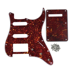 Phân loại Fleor của 11 lỗ cho guitar điện, xe bán tải, HSS, ST, ST, Pickguard, tấm rủi ro, tấm phía sau và ốc vít, 8 màu để lựa chọn 8 Guitar Shield SHIELA MADIRA - 2