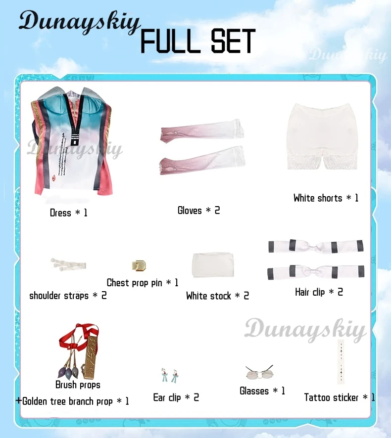 Zhezhi Cosplay Costume parrucca gioco Wuthering Waves Dress Uniform orecchini copricapo occhiali Jinzhou Halloween Party donne puntelli