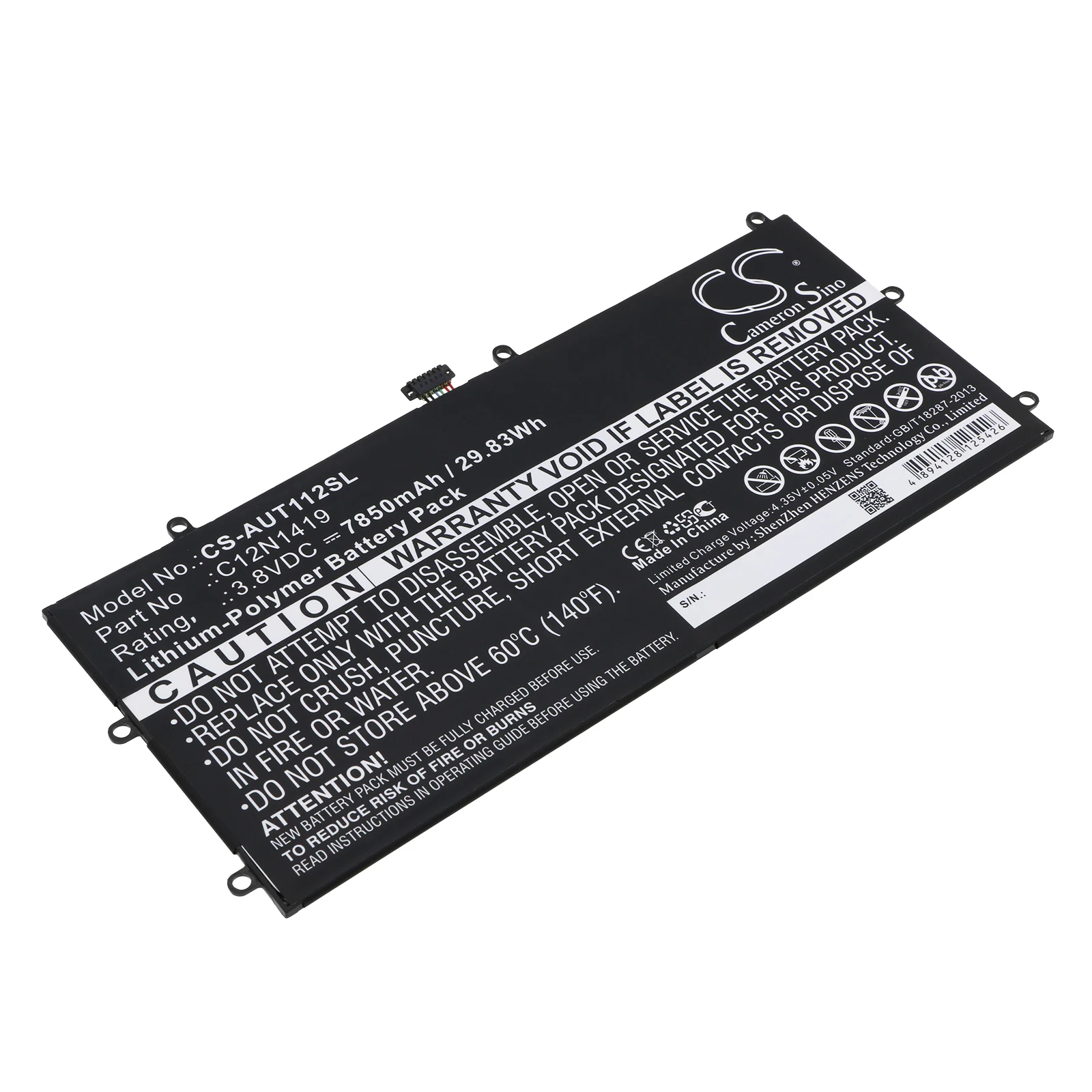 Batterie Cameron S375700 mAh pour TLp058AC pour Alcatel One Touch Plus 10 ", OT-8085