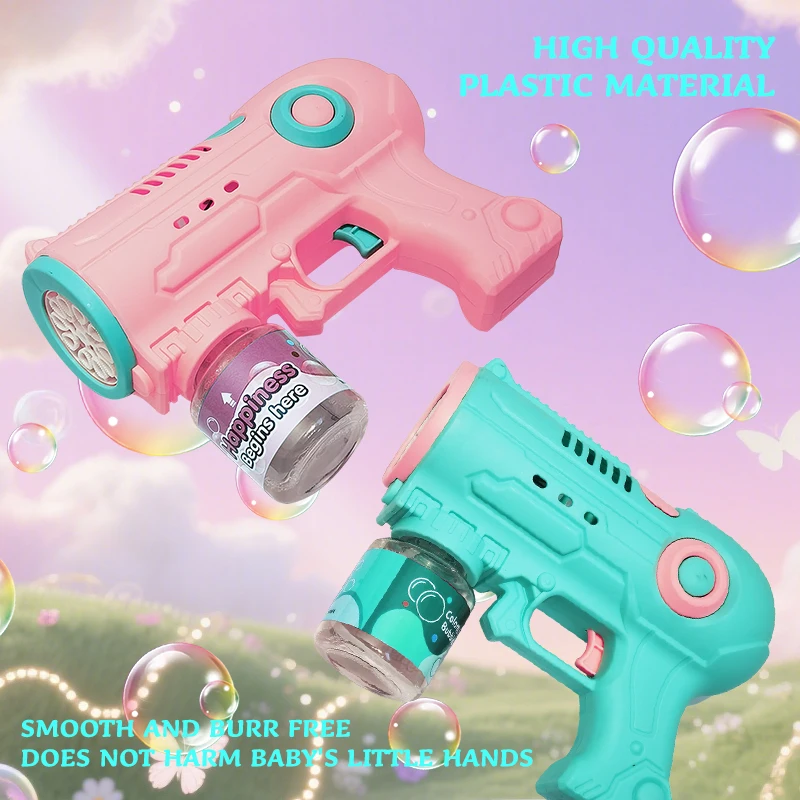 4-pack automatisch bellenpistool, bellenblaasmachineblazer buitenspeelgoed voor peuters vanaf 3 jaar geschenken bruiloftsfeestartikelen
