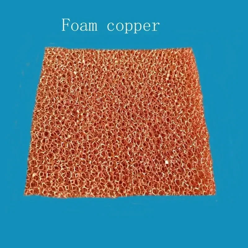 

Porous foam copper conductive heat dissipation electromagnetic shielding electrolytic copper material