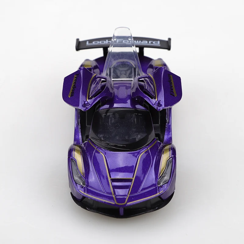 1.36 سبيكة SF نمط المسار التراجع سيارة، محاكاة السيارة الخارقة التراجع سبيكة السيارة، لعبة سيارة سبيكة، لعبة أطفال. #6