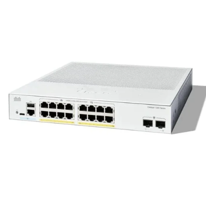 

Последовательный коммутатор Ca-tal-ys-t 1300 16 портов Ethernet PoE+ 10/100/1000 и бюджет PoE мощностью 120 Вт, 2 воспроизведения SFP 1G C1300-16T-2G