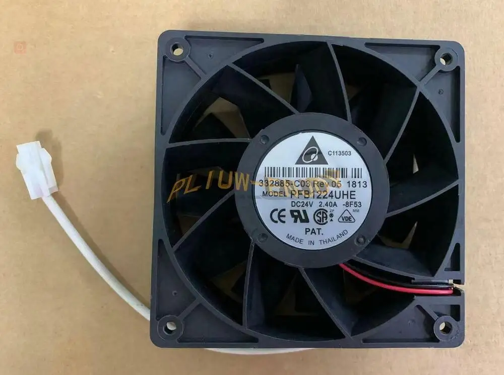 Delta PFB1224UHE-8F53 12038 24V 2.40A high air volume violence inverter fan