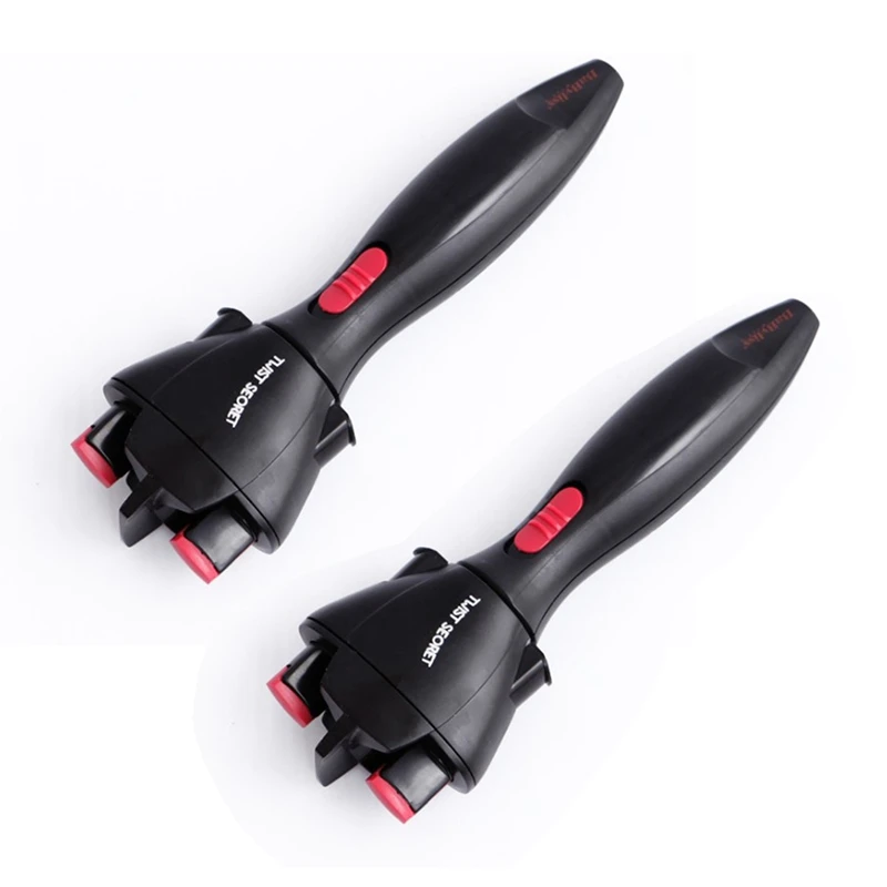 Máquina de trança rápida automática Hair Styling, trança elétrica, 2 pcs