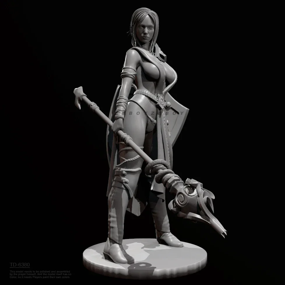 

50mm 75mm Resin model figure beauty colorless and self-assembled TD-6380/3D
