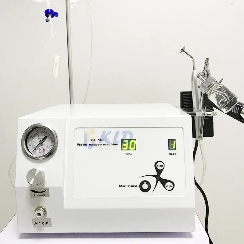 

High pressure Oxygen Jet Peel Facial Beauty Machine skin tightening rejuvenation clear