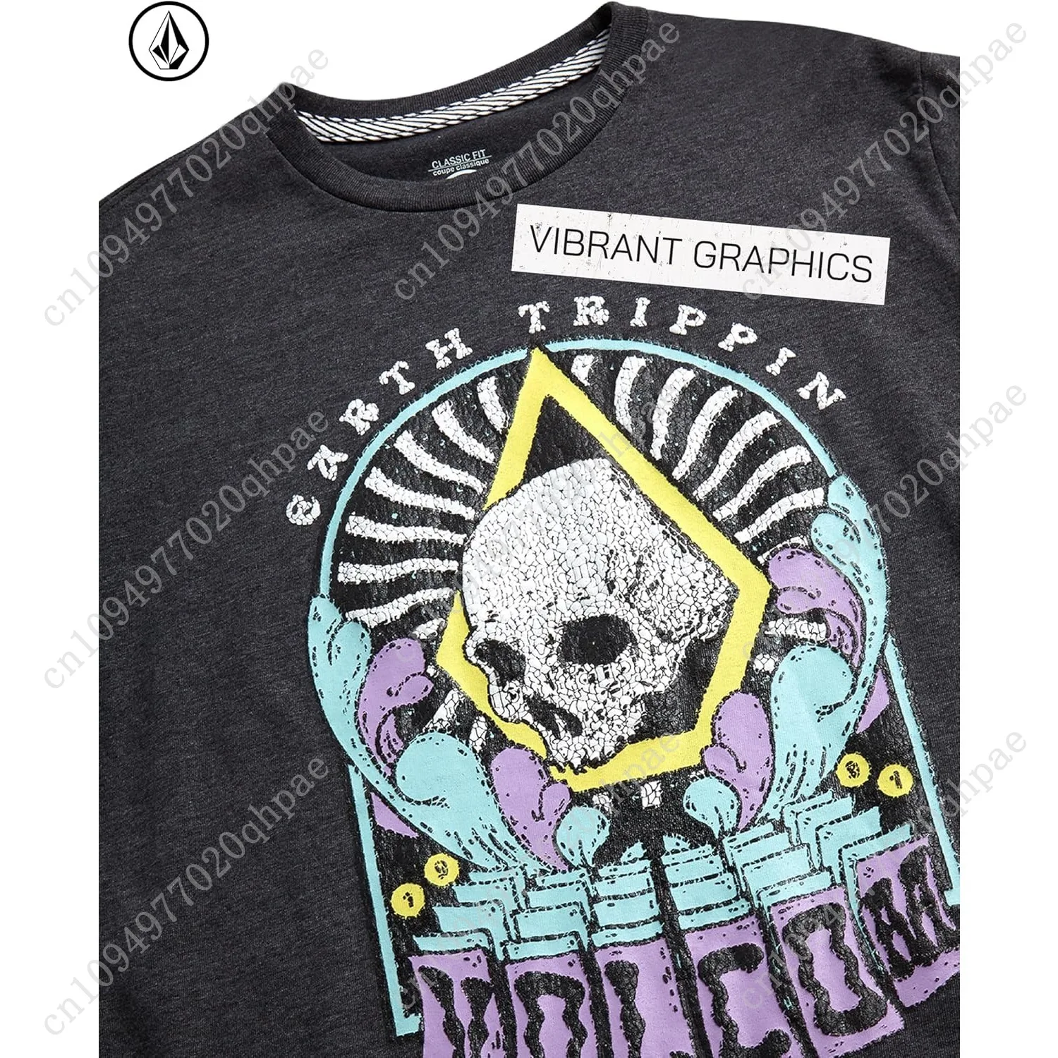 Volcom Jungen-T-Shirt – kurzärmlige Grafik-T-Shirts aus Baumwollmischung für Jungen – coole, lässige Grafik-T-Shirts