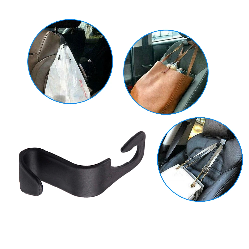 Car Seat Headrest Hook Auto Rear Organizer Hanger Storage For Car Roof Box Tesla Haval F7 Dodge Nitro Ford Focus Mk2 - Image 5