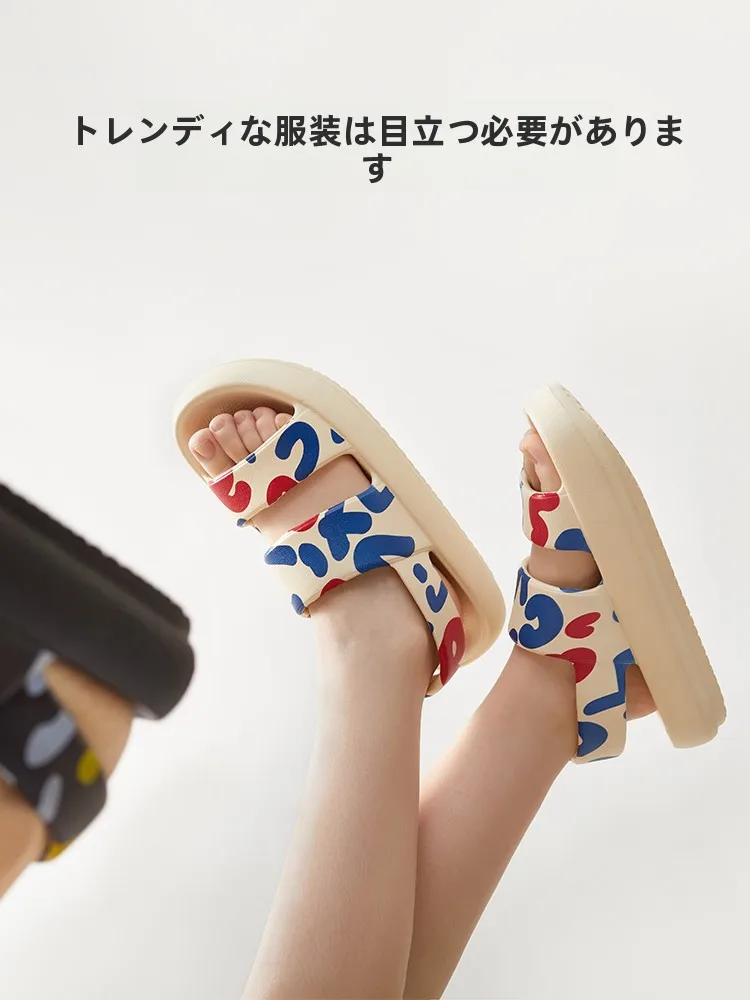 

Youdiao Summer 2023 Women's Outdoor Sandals Thick Bottom Beach Casual Hollow out Low Cut EVA Flat Roman Shoes Easy Wear