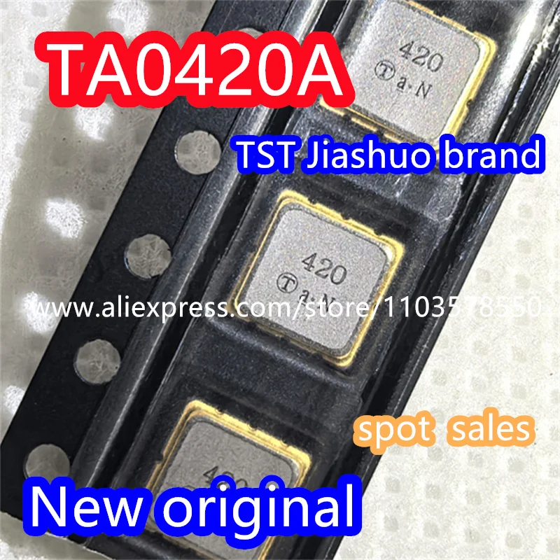 （10PCS） TA0420A code 420 brand new genuine 460MHz packaged SMD SAW sound meter filter