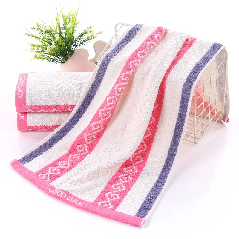 Strong Twist Cotton Towel Set, Face Hand Towel, Bath, Soft, High Quality, Wholesale, New, 100g, 2017