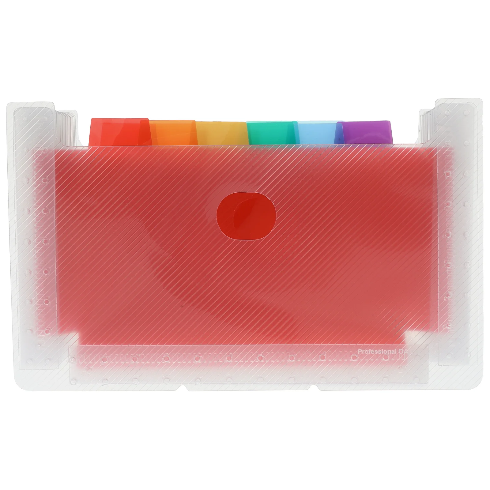 Cartella portadocumenti espandibile multitasca Cartella portadocumenti in PVC di grande capacità Organizzatore portadocumenti portatile per ufficio