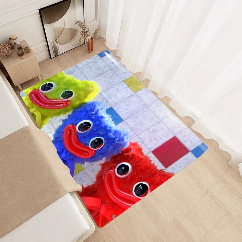 Soft Room Carpets Floor H-Huggy Wuggy Front Door Mat Entrance Doormat Mats for Kitchen Modern Home Decor Long Corridor Carpet