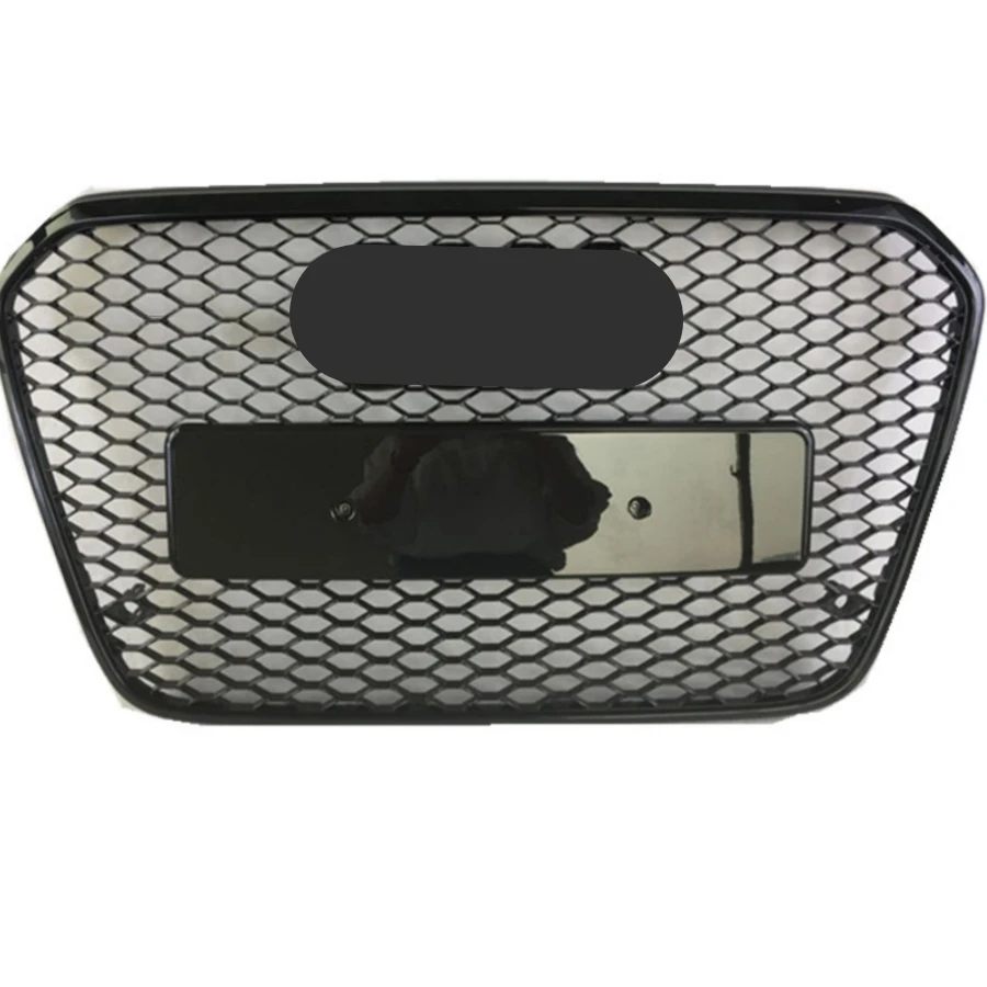 

Honeycomb Grill Front Hood Grille Car Front Bumper Grill Center Grille for RS6 Grill for A6/S6 C7 2012-2015 Fast Shipping