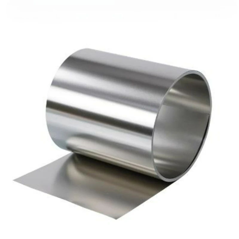 1Meter High Elasticity 301 Stainless Steel Strip Narrow Strip Width 100mm Thickness 0.01mm - 0.9mm Thin Plate Foil Strip