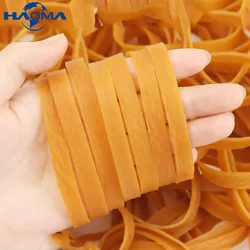 Yellow Elastic Rubber Bands Widening and lengthening Home School Office Industrial Stretchable Sturdy Rubber Rings