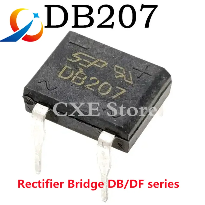 10PCS Sep Rectifier Bridge DB101 DB102 DB105 DB106 DB107 DB207 DB307S Bridge Heap DF02 DF04 DF06 DF10M NEW