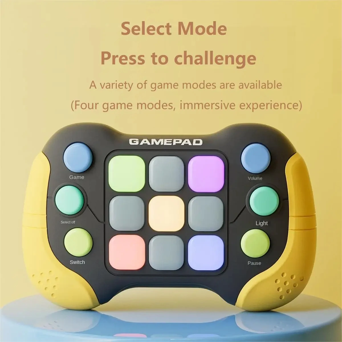 Fast Push Puzzle Game Machine Upgraded Pop Light Compression Resistance Remission Exhaustion Delight Game Machine Kids Adult Toy