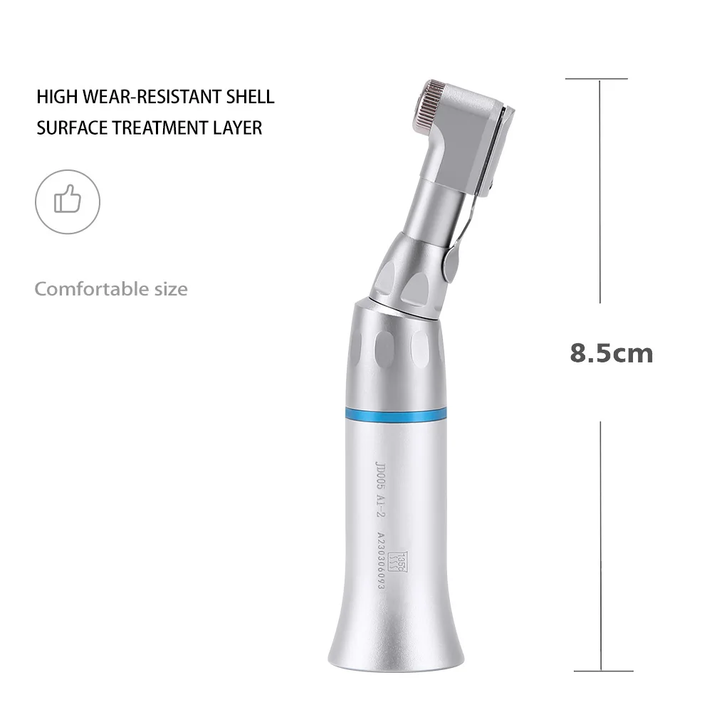 Dental Latch Type Contra Angle Low Speed Handpiece Suit for φ 2.35 mm Burs Autoclavable 135°C