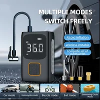 Mini Bomba de Inflado Portátil para Automóvil, Inflador de Neumáticos con Pantalla Digital Inteligente, Compresor de Aire Multiusos para Automóviles y Motocicletas