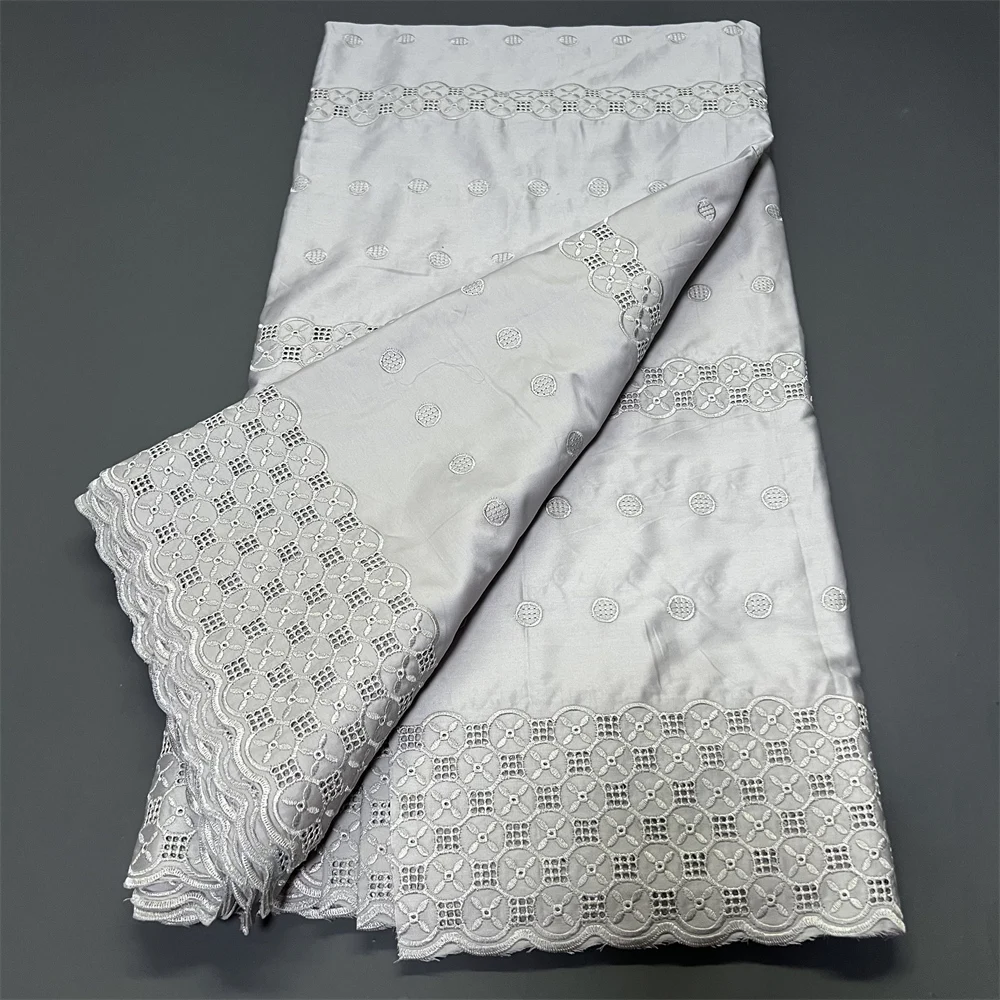 نسيج دانتيل من ألياف الكربون الأفريقية، مواد الأقمشة القطنية للملابس، بالمتر، التطريز، 2025، فساتين الحفلات، تول، 5 ياردات