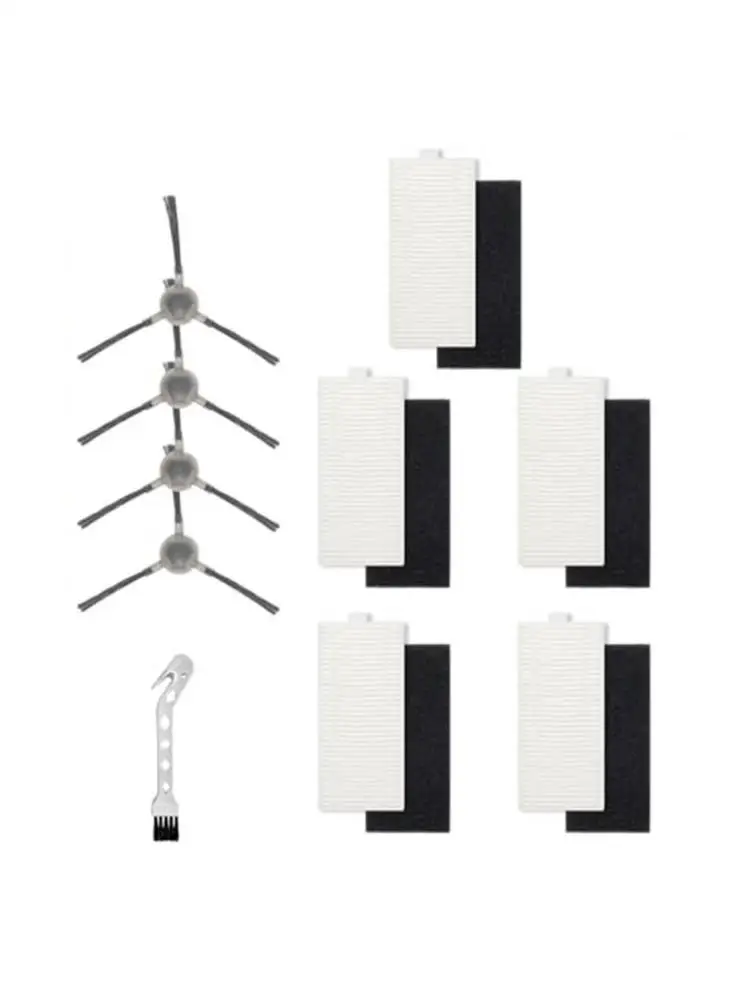 Filtres pour aspirateur Robot Left M1/M2 Proo, brosse latérale de nettoyage, accessoires de remplacement pour appareils ménagers