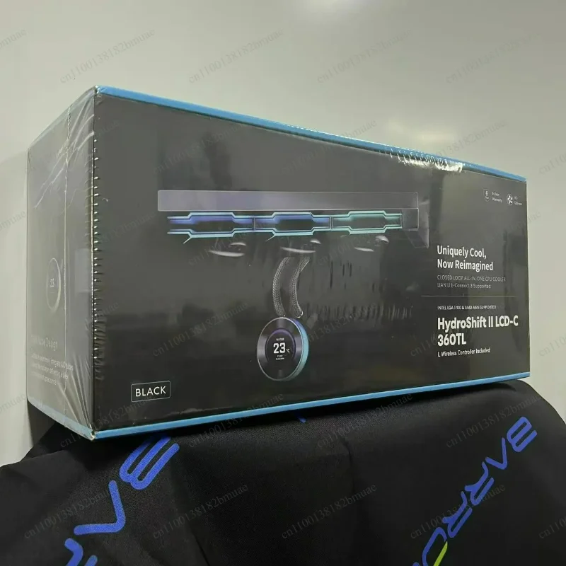 Including A Wireless Controller and Three 120 Fans.  Wireless Fans.HydroShift II LCD-C 360 AIO CPU Cooling Kit