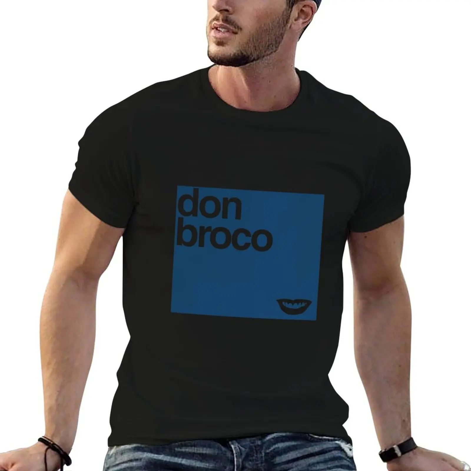 db13 don broco best logo blue lip T-Shirt oversized graphic tee new edition mens shirts graphic tee