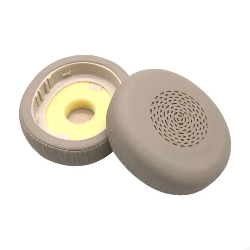 D5BB استبدال وسادات الأذن الجلدية البروتين وسادة الأذن ل Evolve2 75 سماعات وسائد الأذن غطاء للأذنين غطاء للأذن