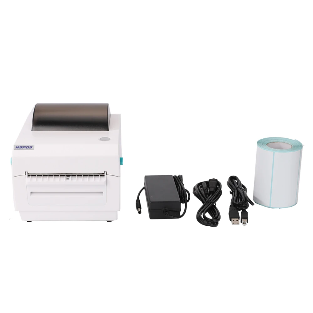 HS-K39 Series Cloud Thermal Barcode Label Printer USB/LAN/BT/WIFI/GPRS OPOS MQTT SDK 110MM 127MM/S