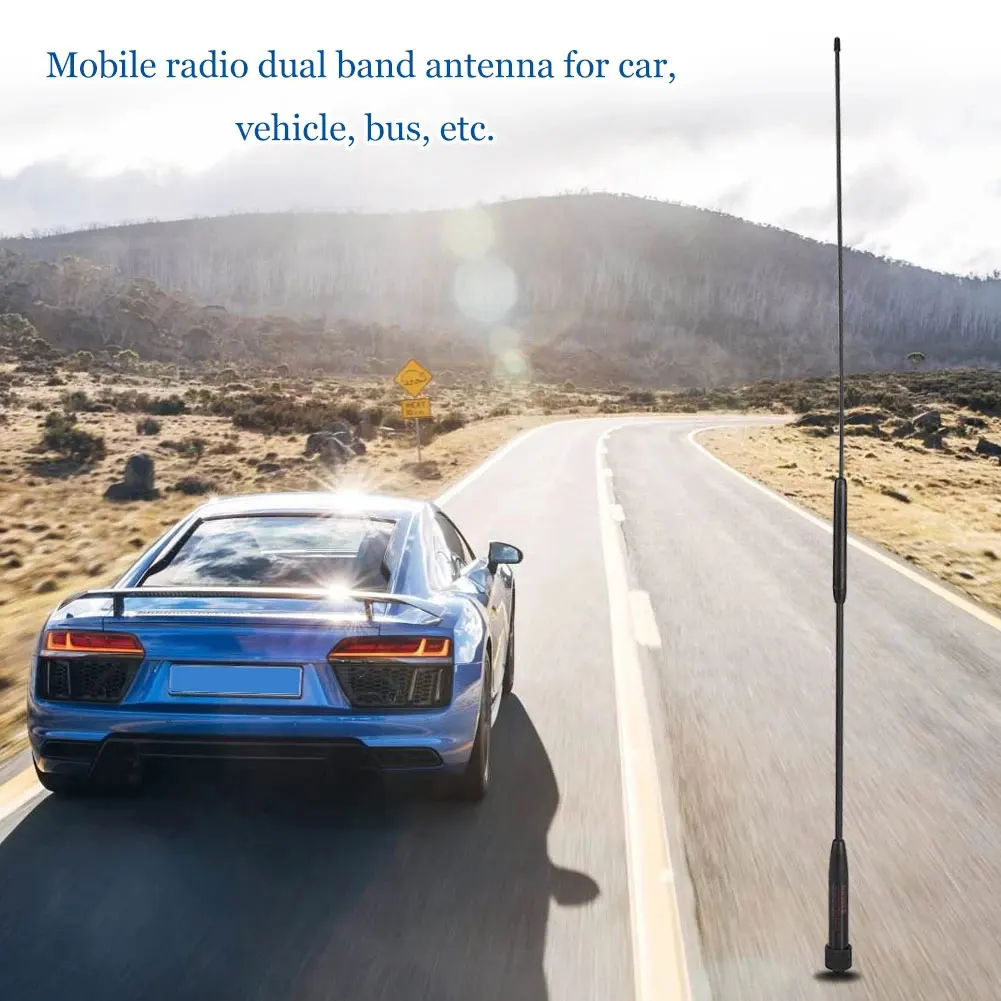 144/430MHz Dual Band Mobile Antenna Strong Flexibility Universal Two-Way Radio Parts