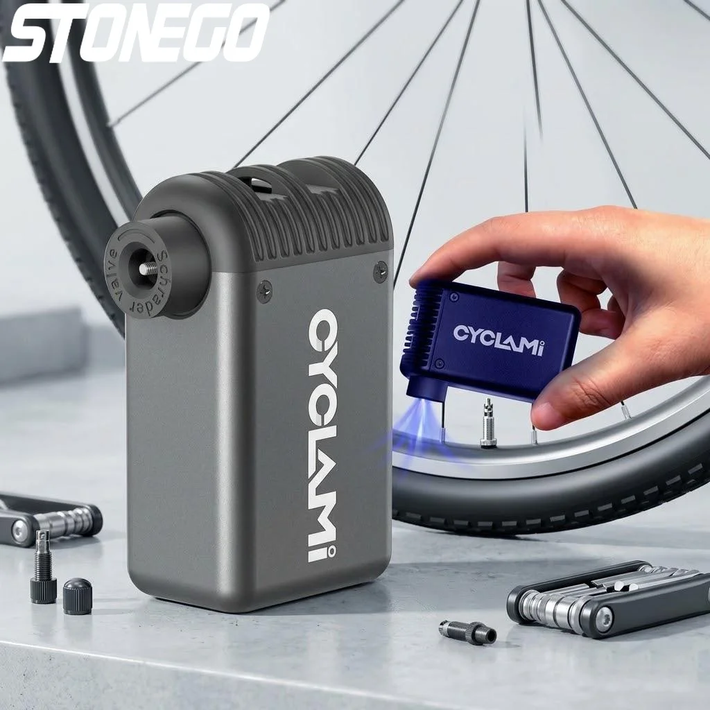 

Portable High Pressure Bicycle Air Pump Inflatable Pump Mini Electric Pump Pump for Cycling Accessories