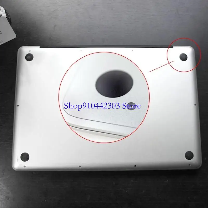 L4MD 4 PCS Laptop Silicone Feet, Replacement Bottom for Case Foot for MacBook Ret